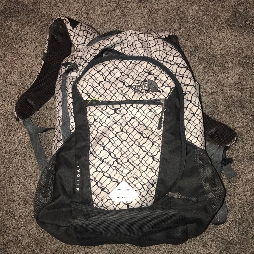 North Face backpack.